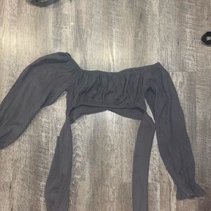 shirt with wide sleeves